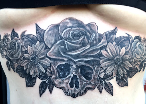 Explore letter e tattoo ideas, creative tattoo ideas in Green Bay, available at Darkside Tattoo By Jesse Skywalker