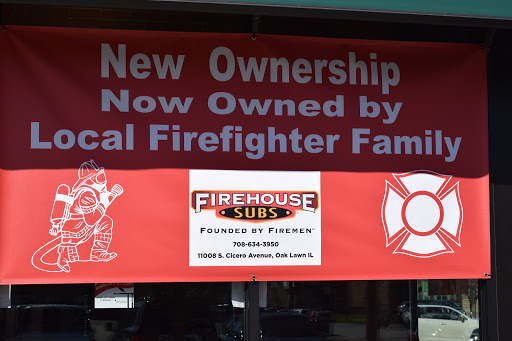 Sandwich Shop «Firehouse Subs», reviews and photos, 11008 S Cicero Ave, Oak Lawn, IL 60453, USA