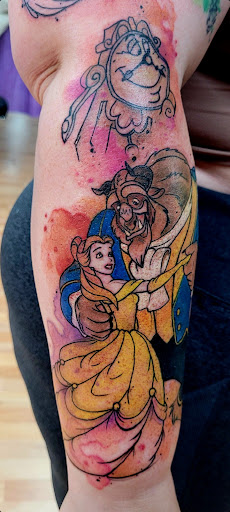 Explore daughter and son tattoo ideas, creative tattoo ideas in Benton, available at Spectrum Tattoo