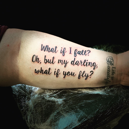 Explore dark aesthetic tattoo ideas, creative tattoo ideas in Springfield, available at To the nines tattoo