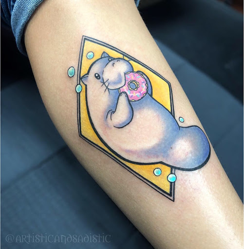 Explore leg tattoo ideas with meaning, creative tattoo ideas in Saint Petersburg, available at Lucky You Tattoo