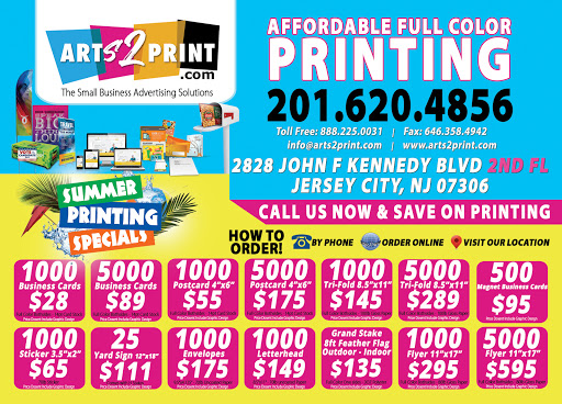 Print Shop «Arts 2 Print», reviews and photos, 2828 John F. Kennedy Blvd #209, Jersey City, NJ 07306, USA