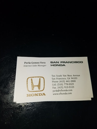 Honda Dealer «San Francisco Honda», reviews and photos, 10 S Van Ness Ave, San Francisco, CA 94103, USA