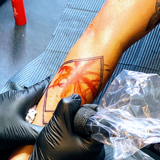 Explore son's name tattoo ideas, creative tattoo ideas in Brunswick, available at Brunswick Tattoo Company