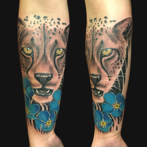 Explore outside arm tattoo ideas, creative tattoo ideas in Waukesha, available at Custom Tattoo