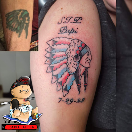 Explore tattoo ideas for mens leg, creative tattoo ideas in Bethlehem, available at Satori Ink