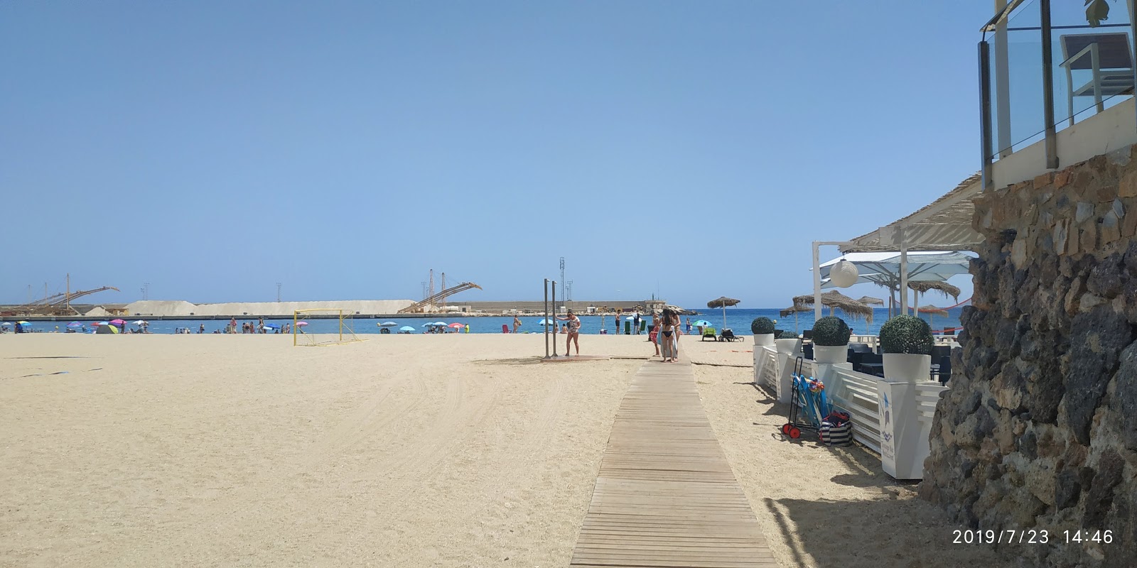 Foto di Playa de Garrucha - luogo popolare tra gli intenditori del relax