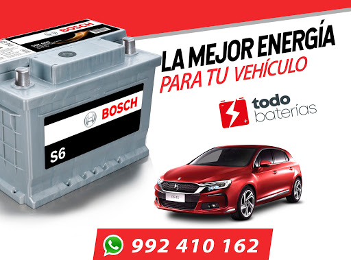 TODO BATERIAS AREQUIPA - Baterías para Autos Bosch Etna Enerjet y Solite