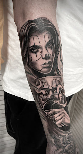 Explore marvel comic tattoo ideas, creative tattoo ideas in Farmingville, available at LizArt Ink tattoo