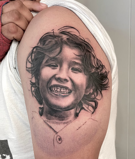 Explore dentist tattoo ideas, creative tattoo ideas in Farmingville, available at LizArt Ink tattoo