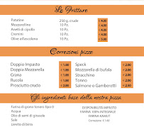 Menu / carte de L'Isola Della Pizza à Bivio Cascinare