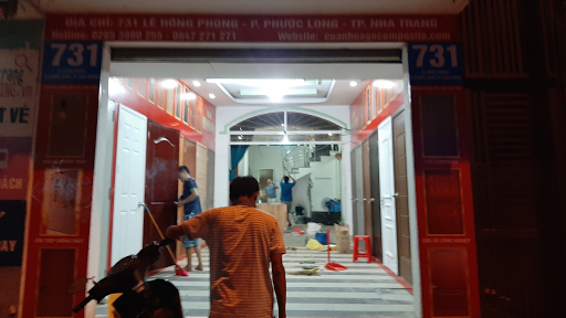 CỬA NHỰA GIẢ GỖ COMPOSITE TẠI TP NHA TRANG