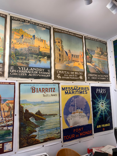 The Vintage Poster Shop Affiches Anciennes Orsaygallery the only postervintage shop in Paris