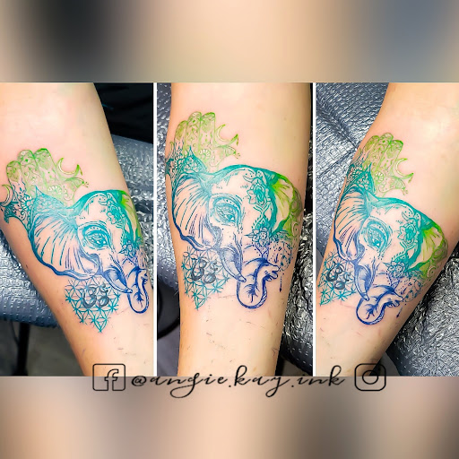 Explore persona 3 tattoo ideas, creative tattoo ideas in Casper, available at Luna & Lotus Amethyst Ink Angie Kay