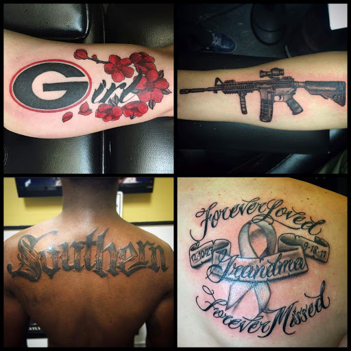 Find water tattoo ideas for your next unique tattoo in Savannah at Tatlyfe Studios