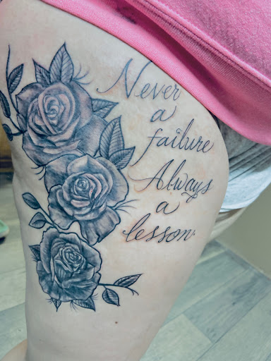 Explore hunter tattoo ideas, creative tattoo ideas in Powderly, available at Best Ink Tattoo Studio