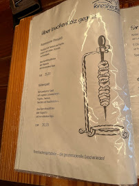 Grillrestaurant Kneshecke à Dipperz menu