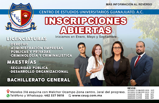 Centro de Estudios Universitarios Guanajuato en Jaral del Progreso