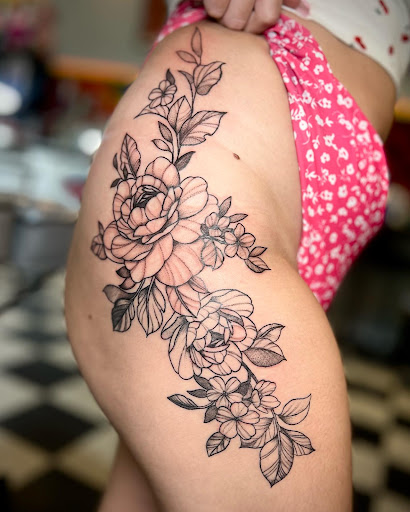 Find small wolf tattoo ideas for your next unique tattoo in Dunbar at Artistic Creations Tattoo