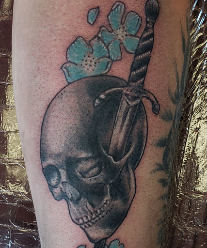 Explore iron tattoo ideas, creative tattoo ideas in Storm Lake, available at Alley Cat Tattoo