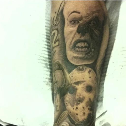 Explore disney tattoos ideas, creative tattoo ideas in Bakersfield, available at KUSTOM CREATIONS TATTOO & PIERCING STUDIO