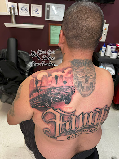 Explore cover up ideas for dark tattoos, creative tattoo ideas in San Diego, available at Wylde Sydes Tattoo & Body Piercing