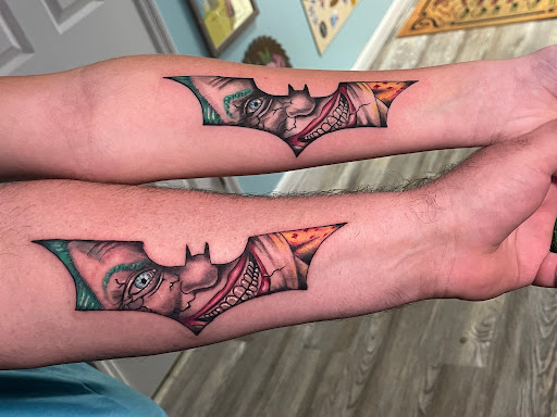 Explore finger word tattoos ideas, creative tattoo ideas in Ocala, available at The Tattoo Gallery of Ocala LLC