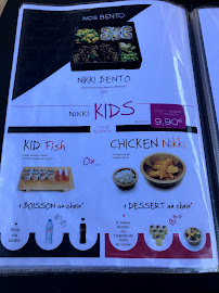 Menu / carte de Nikki Sushi Aubagne à Aubagne