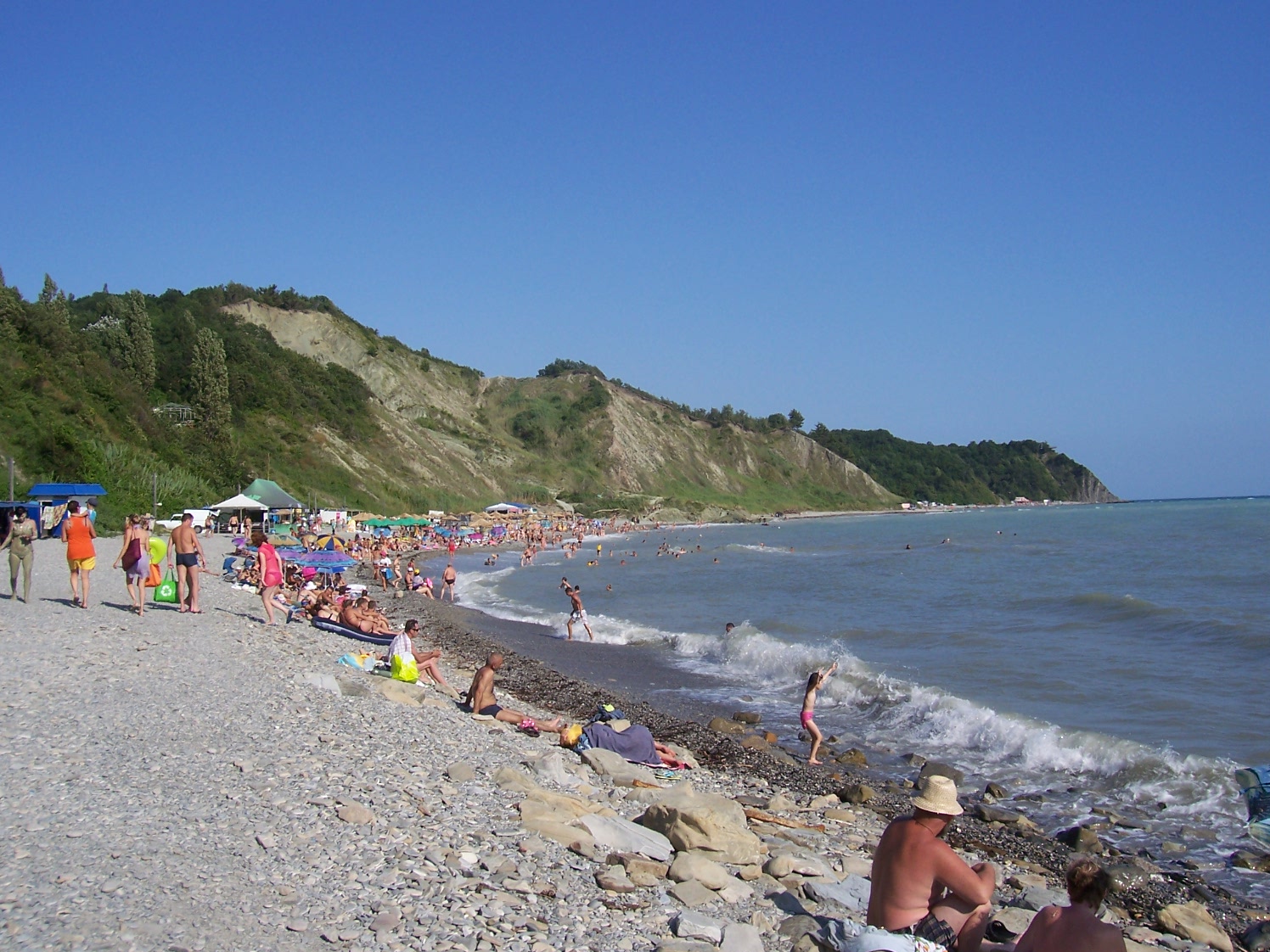 Photo of Inal Bay beach with partly clean level of cleanliness