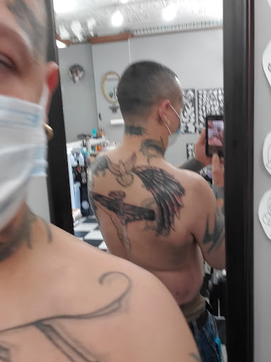 Explore female sleeve tattoo ideas, creative tattoo ideas in Martinsburg, available at Cherry Bomb Tattoo