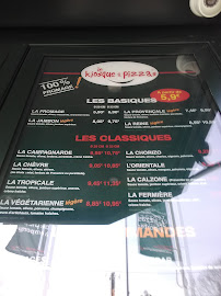 Carte du Le Kiosque à Pizzas à La Ferté-sous-Jouarre