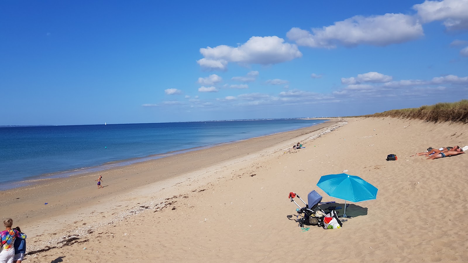 Foto von Plage du Magouero mit beiger sand Oberfläche