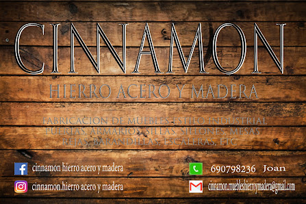 cinnamon calle Literato Azorín, número 7, 03760 Ondara, Alicante, España