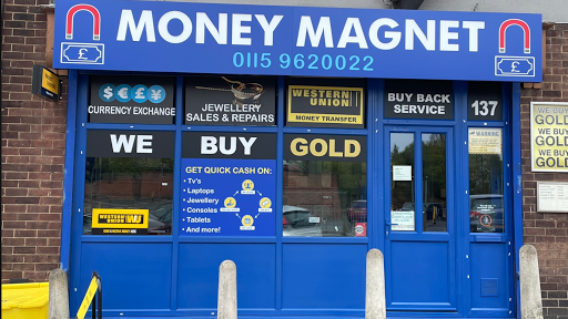 Stores buying and selling gold Nottingham