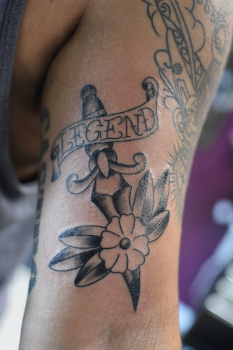 Explore male stomach tattoo ideas, creative tattoo ideas in Sanford, available at Hudson & Company Tattoo Studio