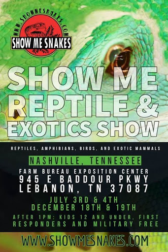 Show me reptile & exotic pet expo Nashville
