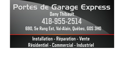 Portes de Garage Express Dany Thibault