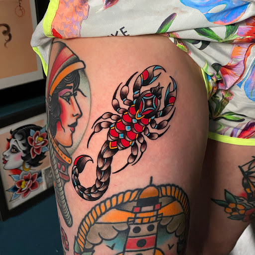 Explore wildland firefighter tattoo ideas, creative tattoo ideas in Mount Washington, available at Prevail Tattoo