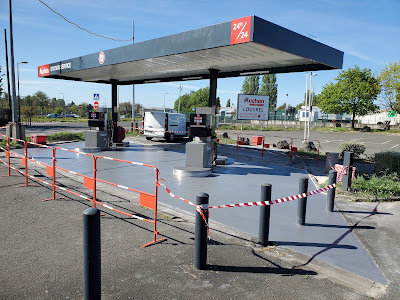 Station Service AUCHAN à Louvres