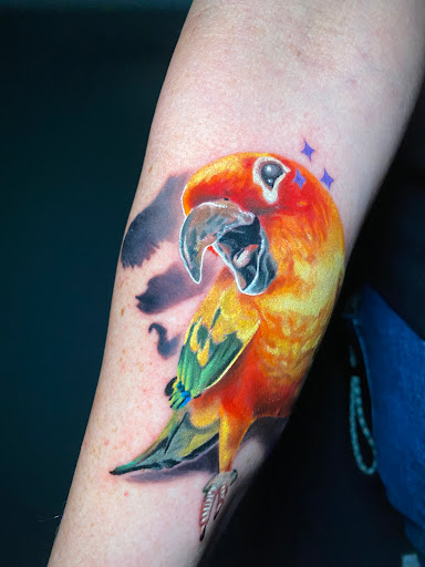 Explore practical magic tattoo ideas, creative tattoo ideas in Dayton, available at Aisle 9 Tattoo