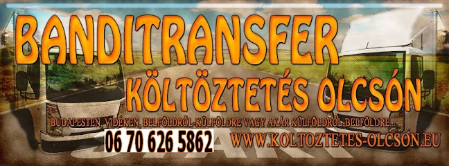 BandiTransfer - Költöztetés Olcsón