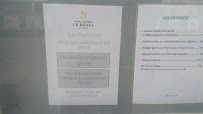 Restaurant Le Ponton à La Baule-Escoublac (le menu)