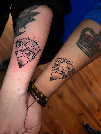 Explore background filler tattoo ideas, creative tattoo ideas in Sevierville, available at Jaded Art Collective