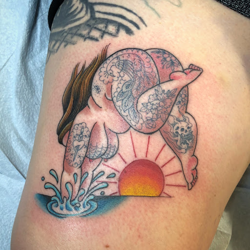 Explore new life tattoo ideas, creative tattoo ideas in Olympia, available at Lo and Behold Tattoo