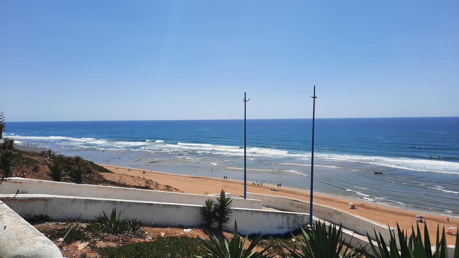 Moulay Bousselham beach的照片 带有宽敞的海岸