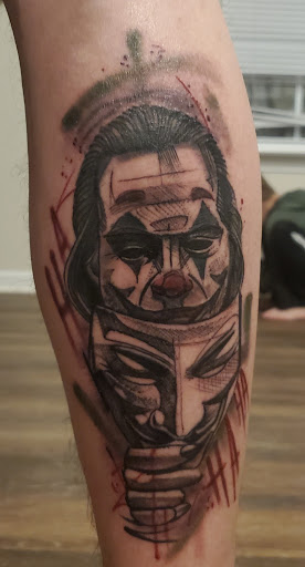 Explore side face tattoo ideas, creative tattoo ideas in Mooresville, available at The Stabbernacle Tattoo and Piercing Studio