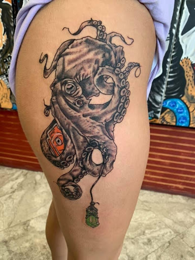 Explore dirty dancing tattoo ideas, creative tattoo ideas in Seymour, available at American Gypsy Tattoo Corp.