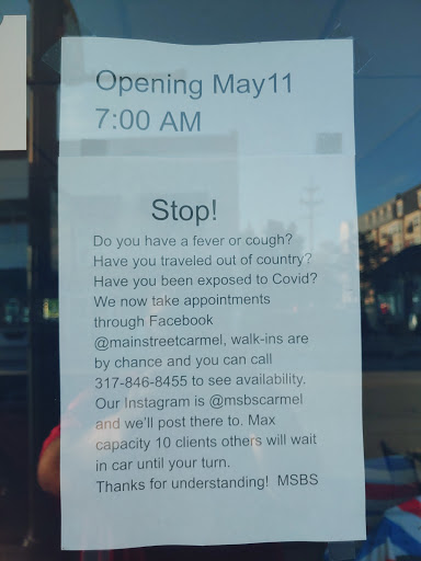 Barber Shop «Main St Barber Shop», reviews and photos, 41 W Main St, Carmel, IN 46032, USA