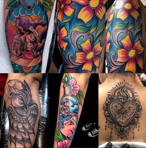 Explore mother son tattoo ideas with meaning, creative tattoo ideas in Uvalde, available at Artistik Kreationz 96