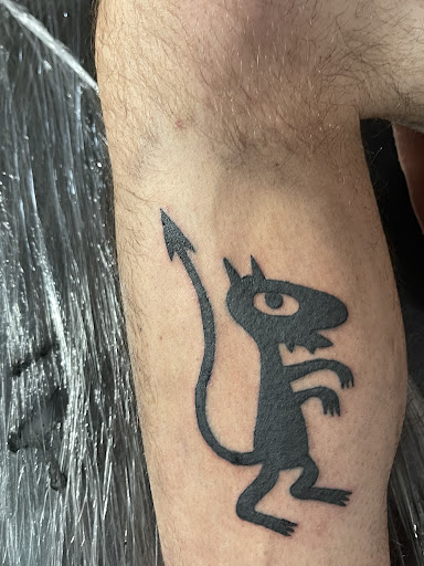 Explore tasmanian devil tattoo ideas, creative tattoo ideas in Plattsburgh, available at Ink by Lace LLC